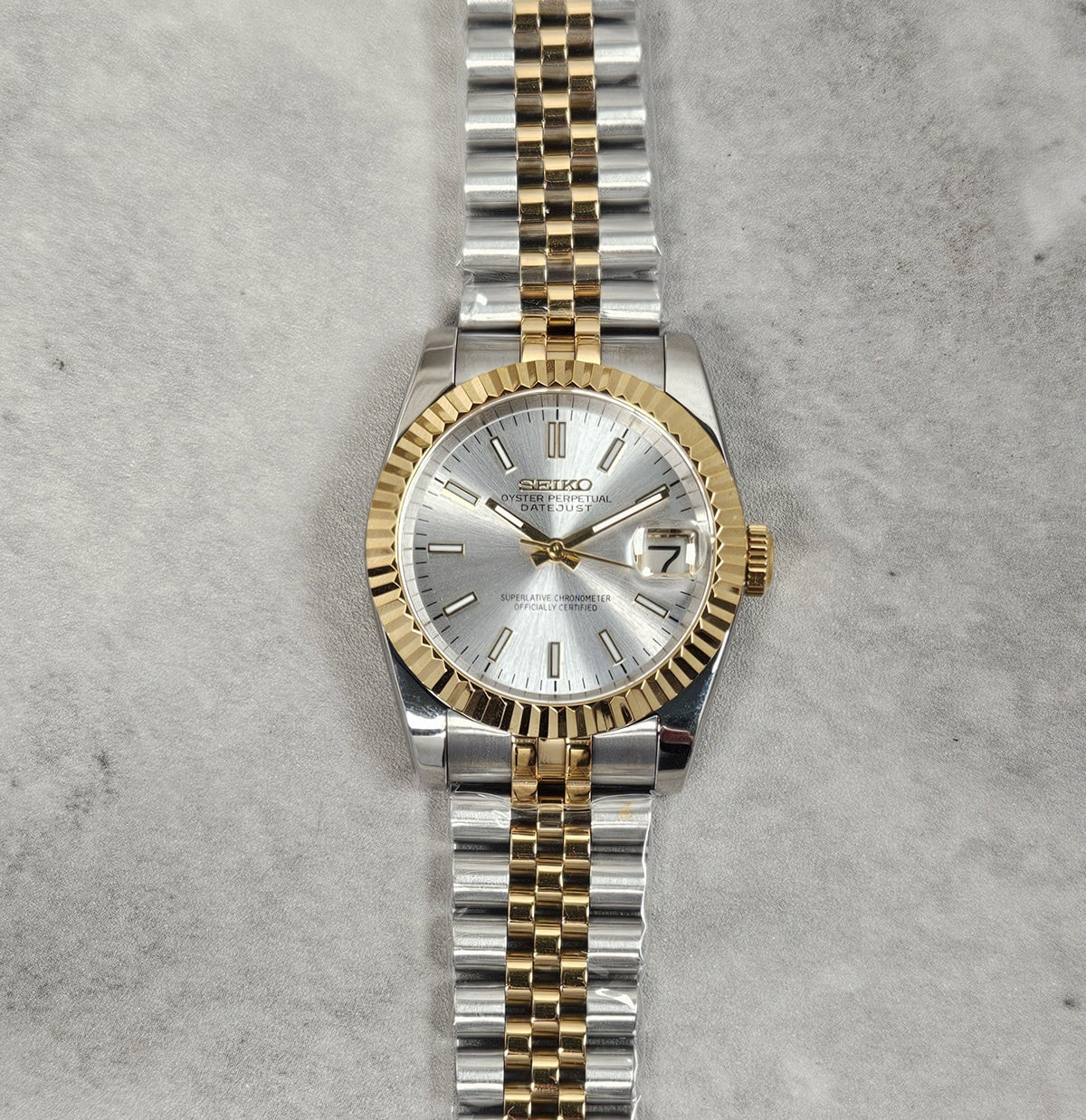 DateJust Two Tone | Silver