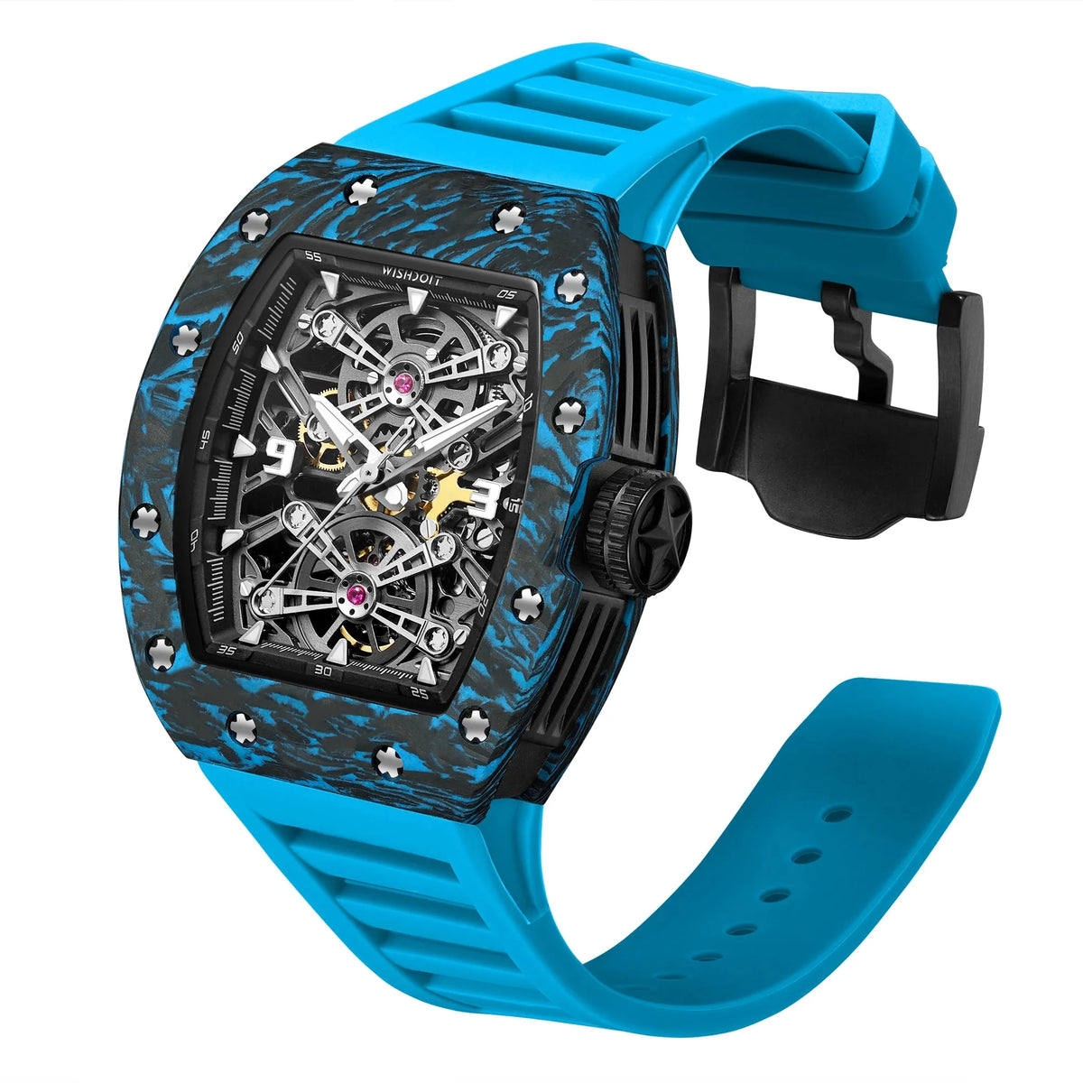 Captain Kidd Forged Carbon Mechanical Watch