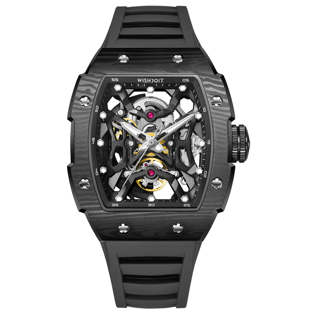 Aerial Prism Mechanical Skeleton Watch