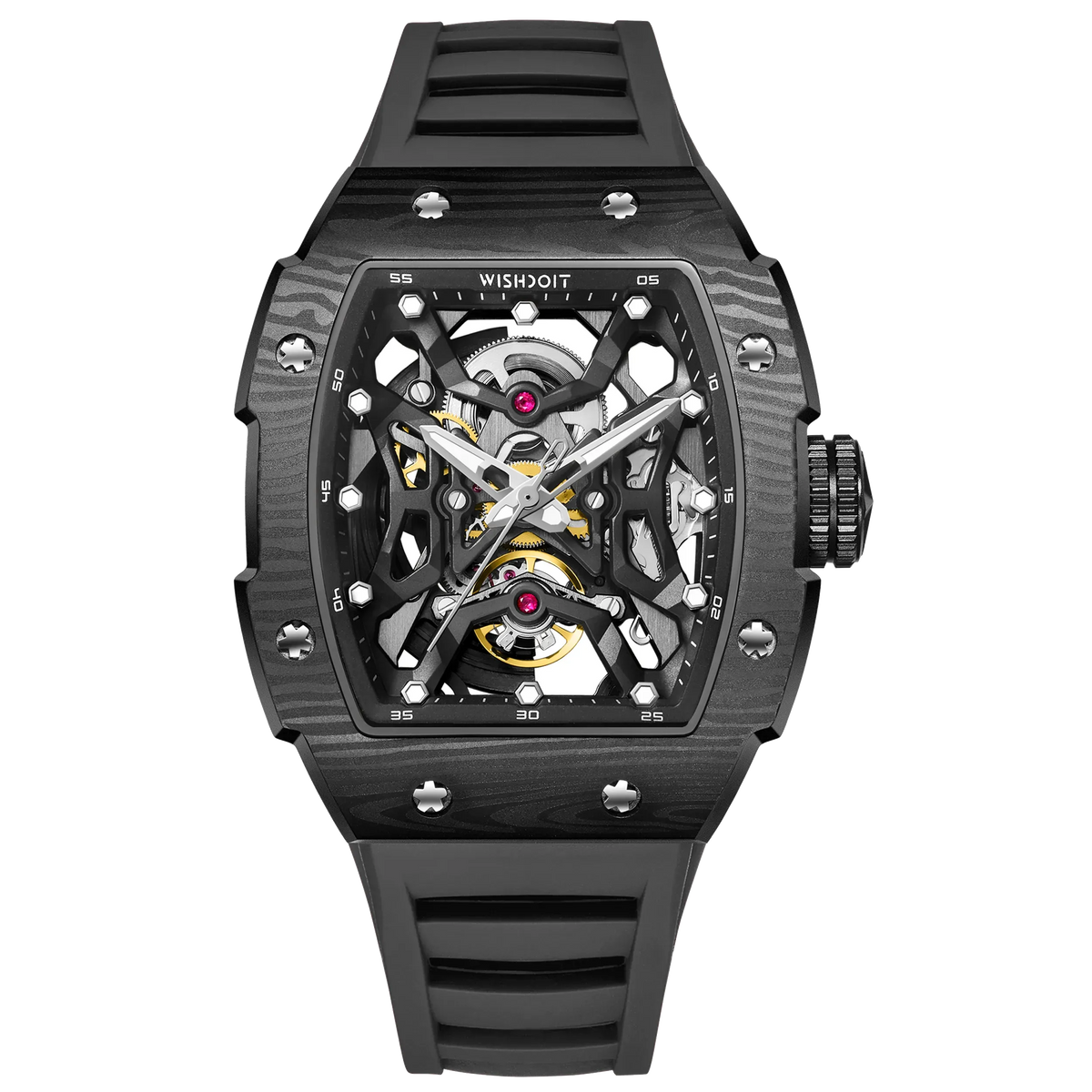 Aerial Prism Mechanical Skeleton Watch