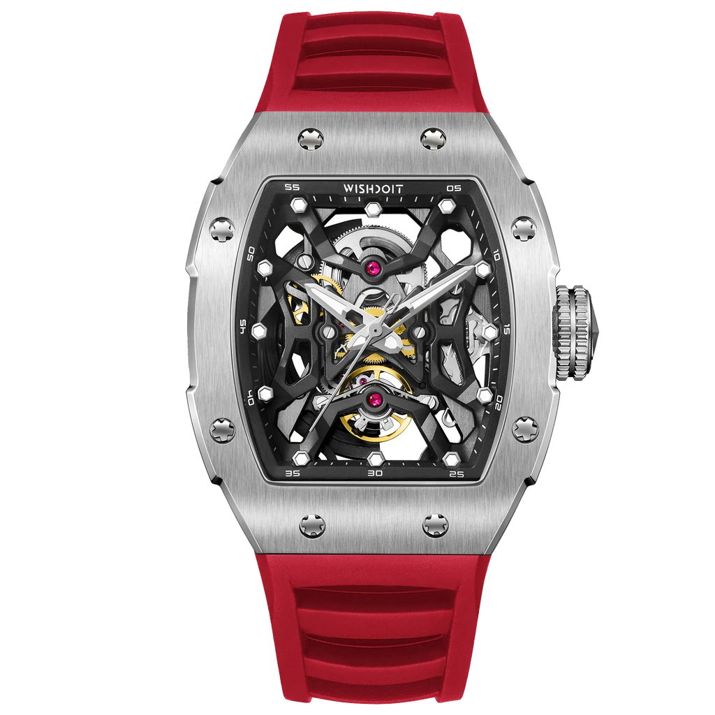 Aerial Prism Mechanical Skeleton Watch