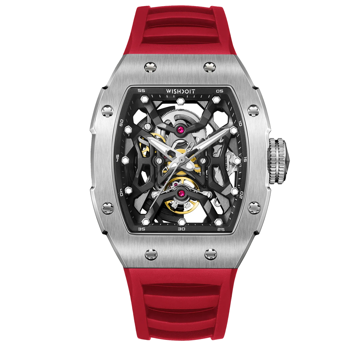 Aerial Prism Mechanical Skeleton Watch