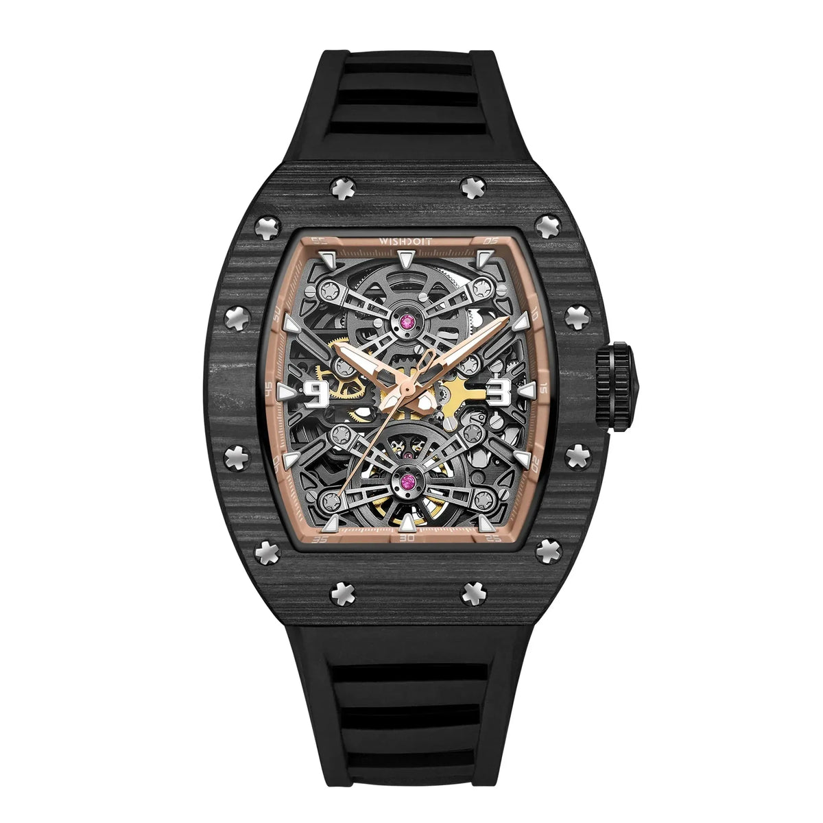Captain Kidd Forged Carbon Mechanical Watch