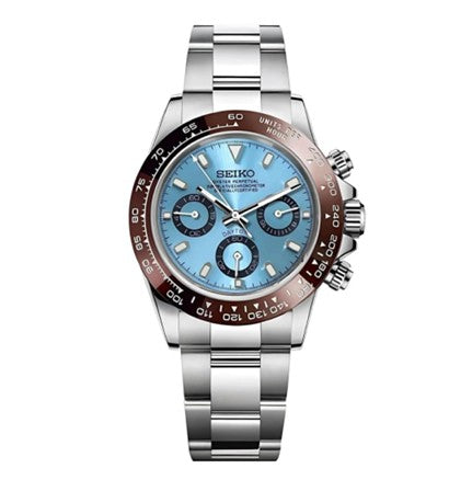 Daytona | Ice Blue / Brown