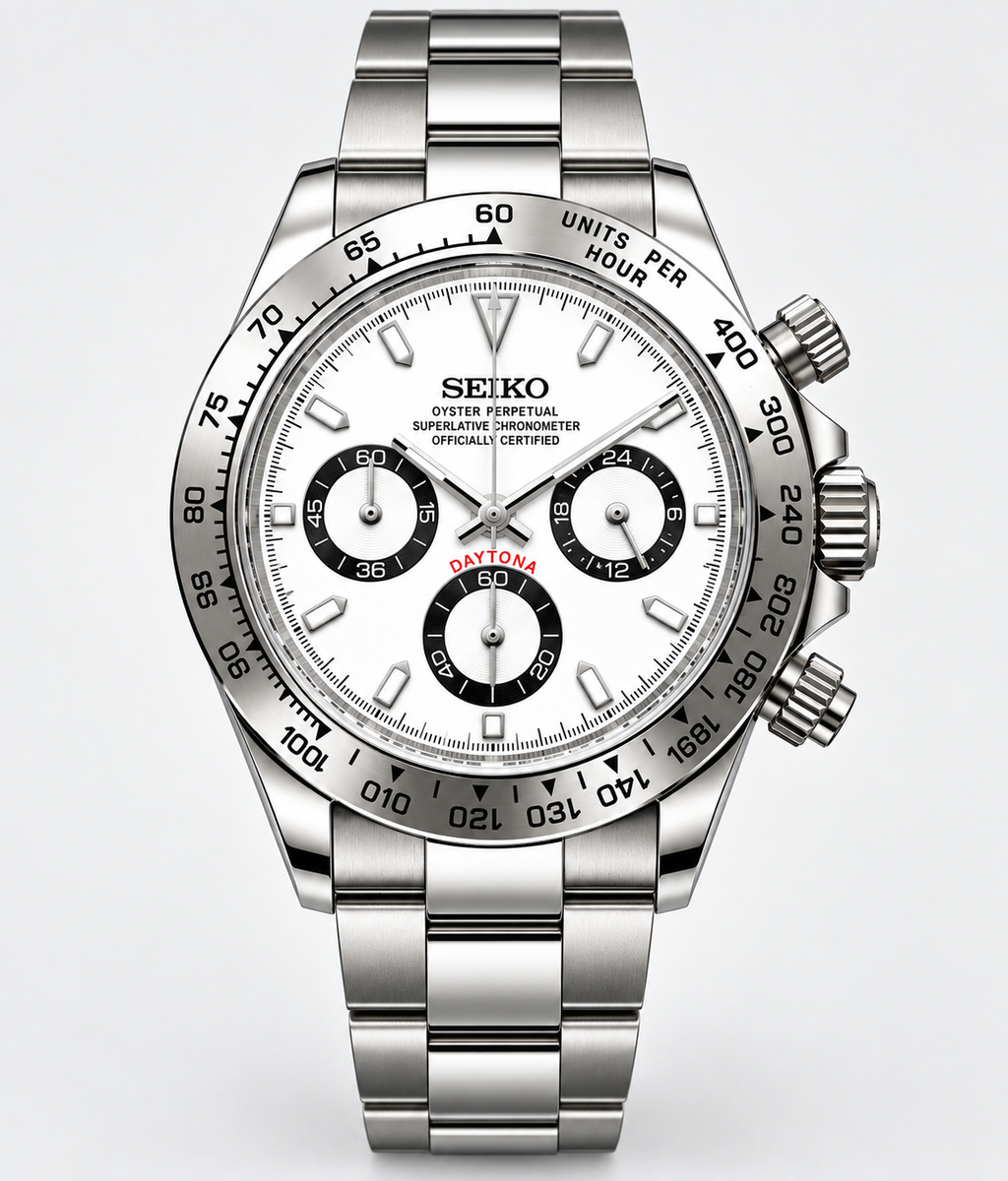 Daytona Mod | White / Silver