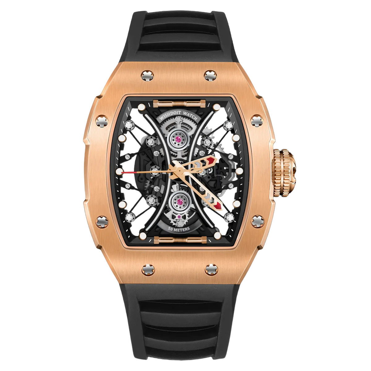 Hourglass Skeleton Quartz Watch