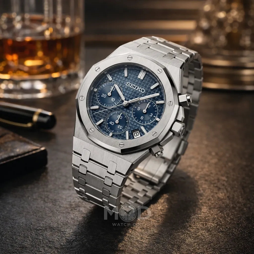Oak Chrono | Blue