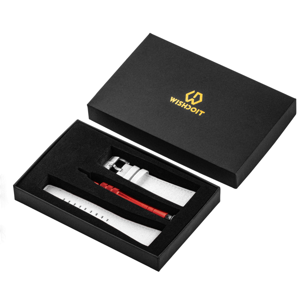 Nylon Leather Watch Strap | 21cm