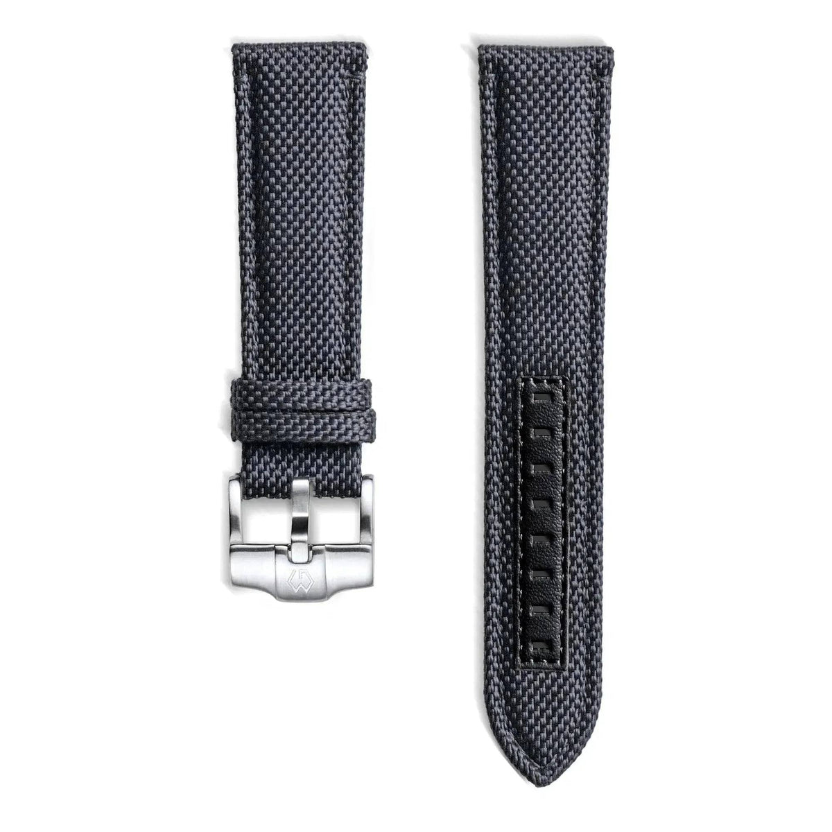 22mm Nylon Leather Watch Strap