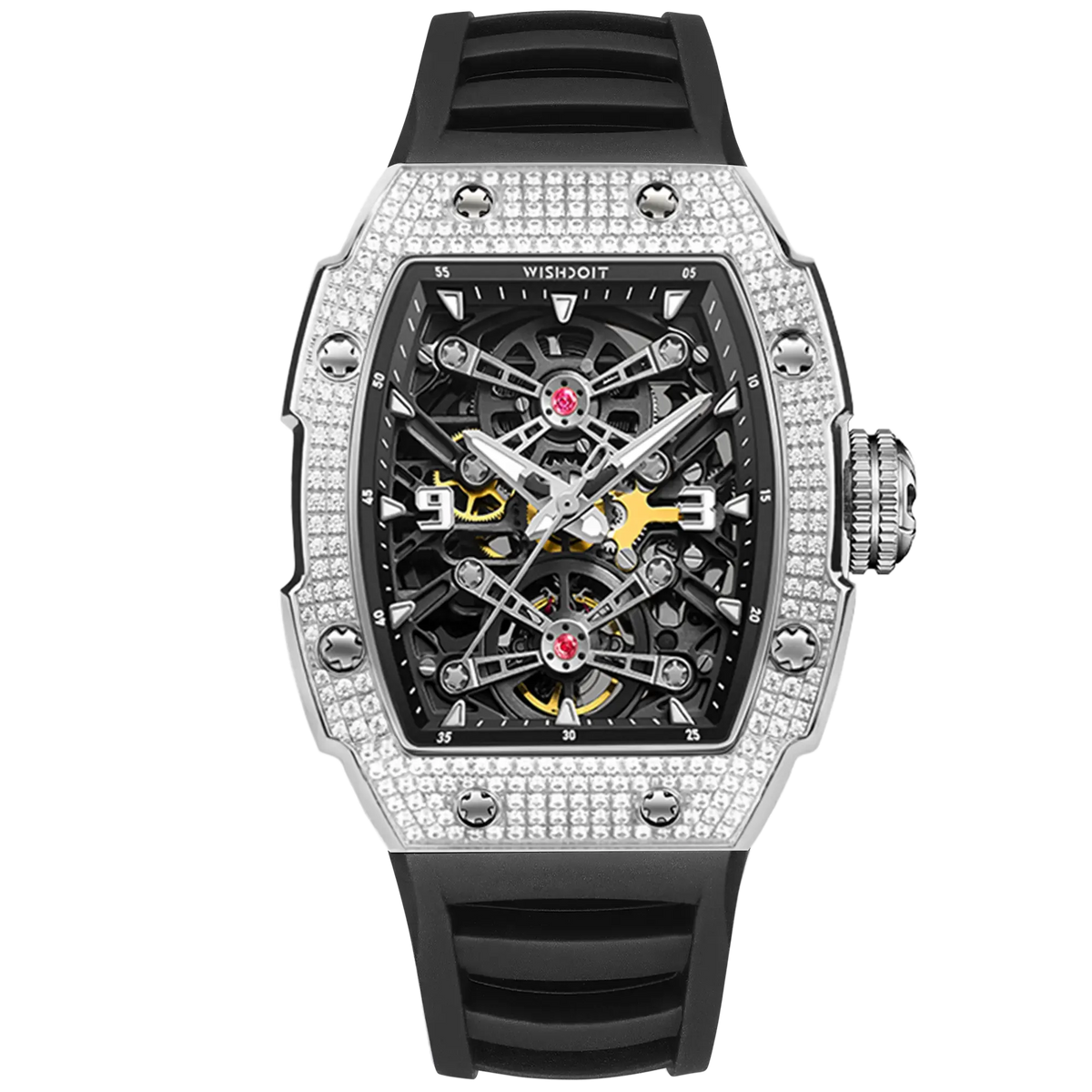 Captain Kidd Iced-Out Mechanical Watch