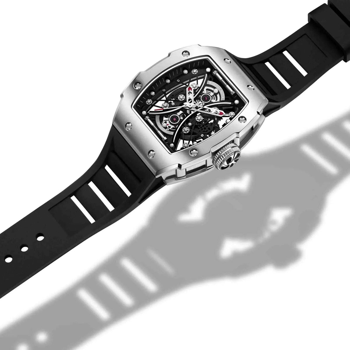 Hourglass Skeleton Quartz Watch