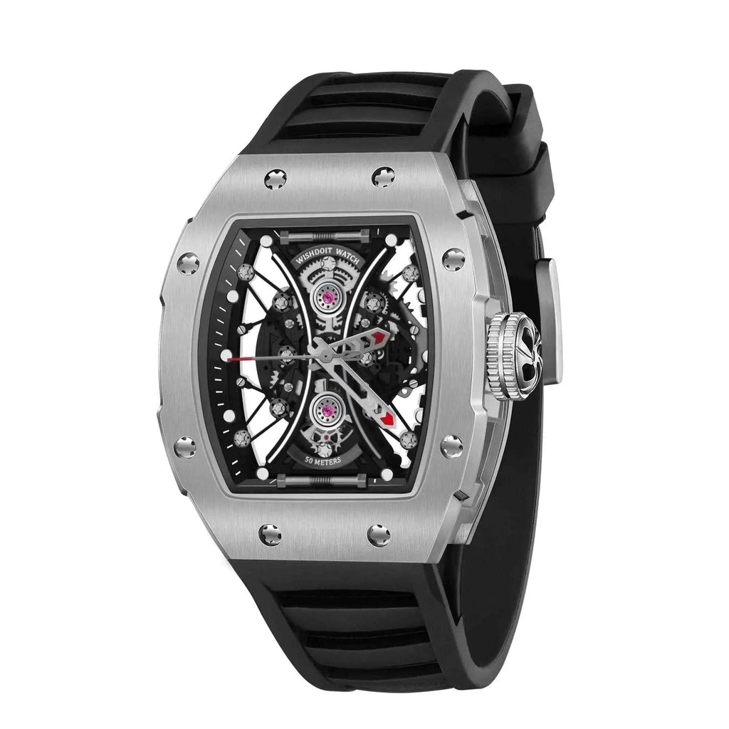 Hourglass Skeleton Quartz Watch