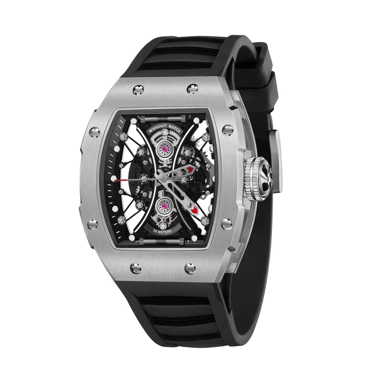 Hourglass Skeleton Quartz Watch