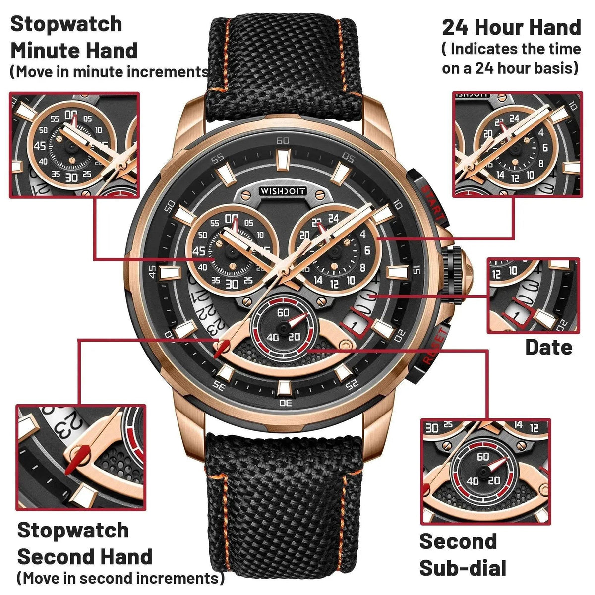 RACING GT40 Chronograph Watch